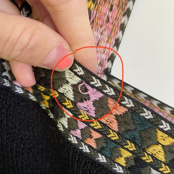 Madewell Embroidered Swing Sweater Tank Top XS - Picture 11 of 11